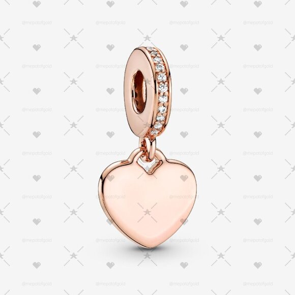 Pandora Jewelry - Pandora Engravable Heart Tag Dangle Charm